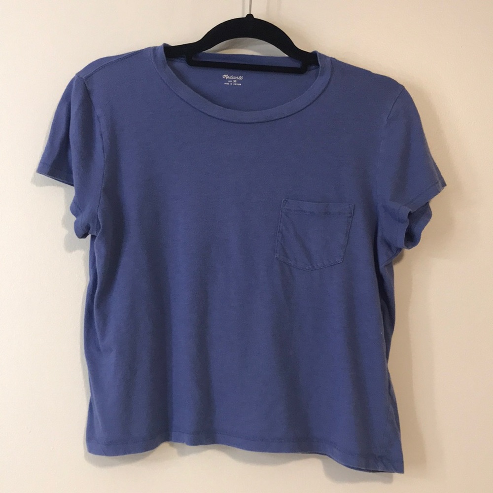 Madewell cropped pocket T-shirt